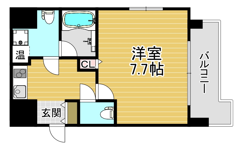 3階の間取り図