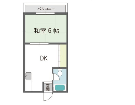2階の間取り図