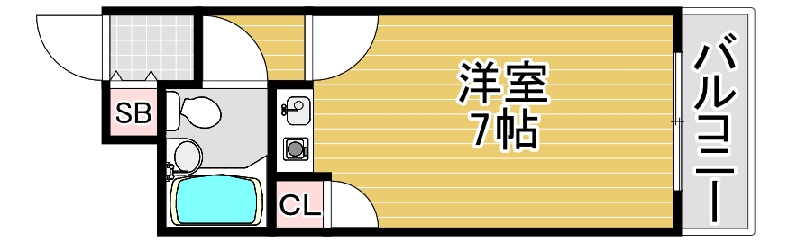 3階の間取り図