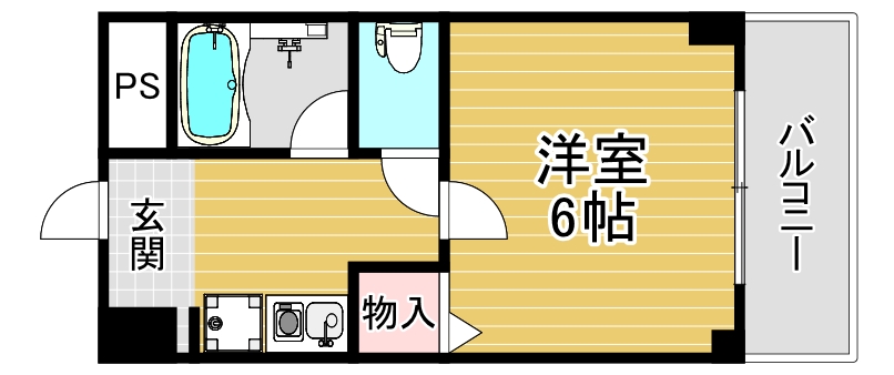4階の間取り図