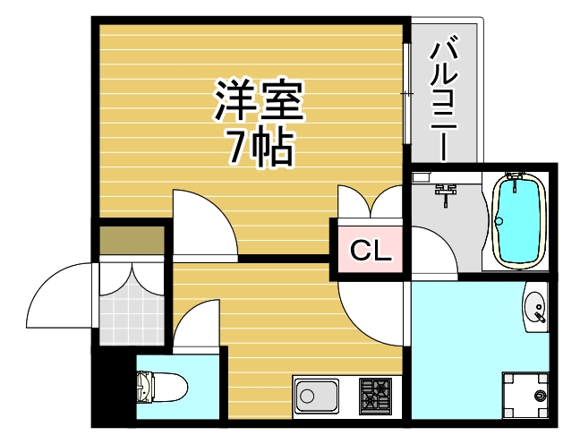 2階の間取り図