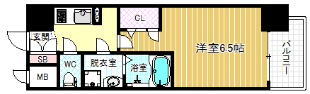 3階の間取り図