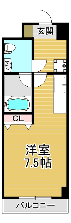 7階の間取り図