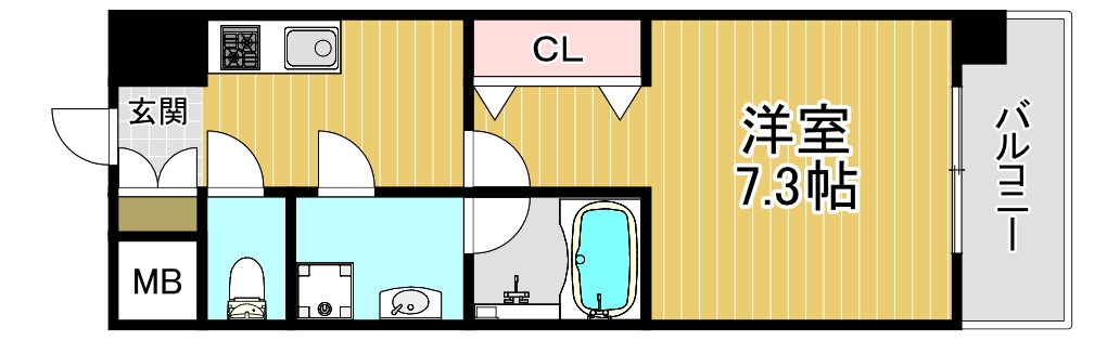 3階の間取り図