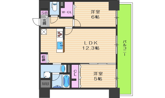 間取図