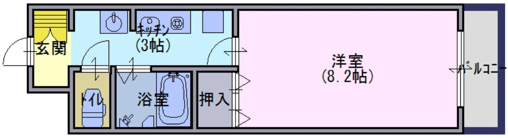 3階の間取り図