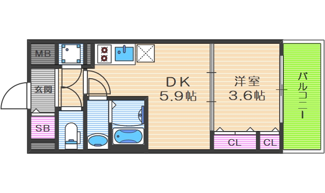 間取図