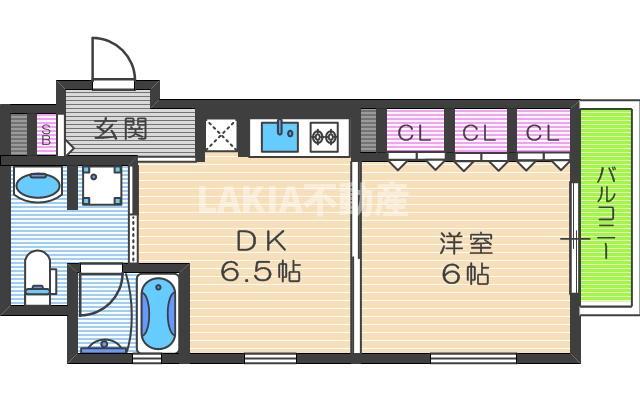 9階の間取り図