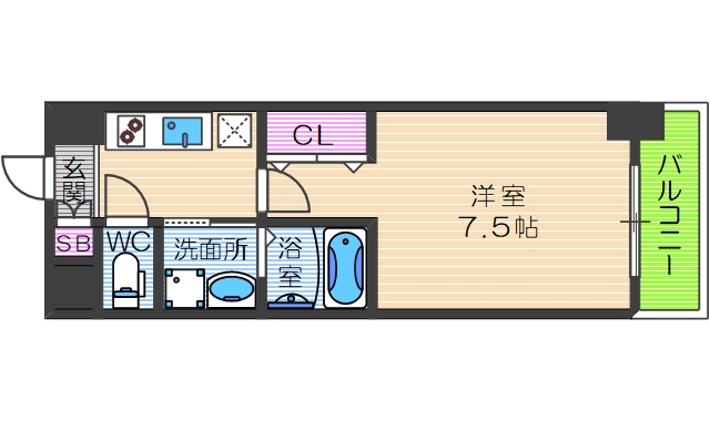 10階の間取り図