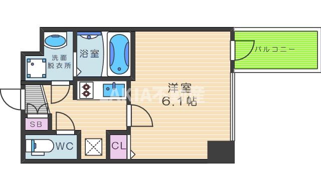 10階の間取り図