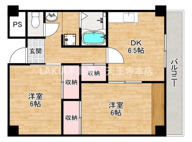 5階の間取り図