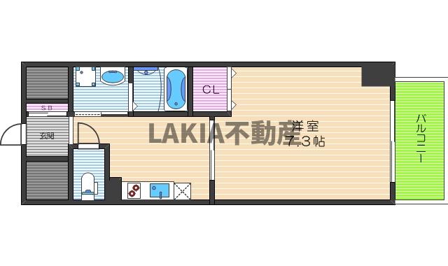 3階の間取り図