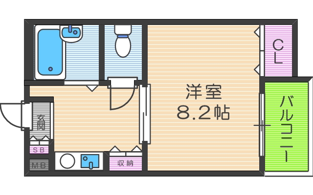 5階の間取り図