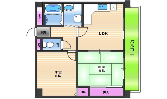 3階の間取り図