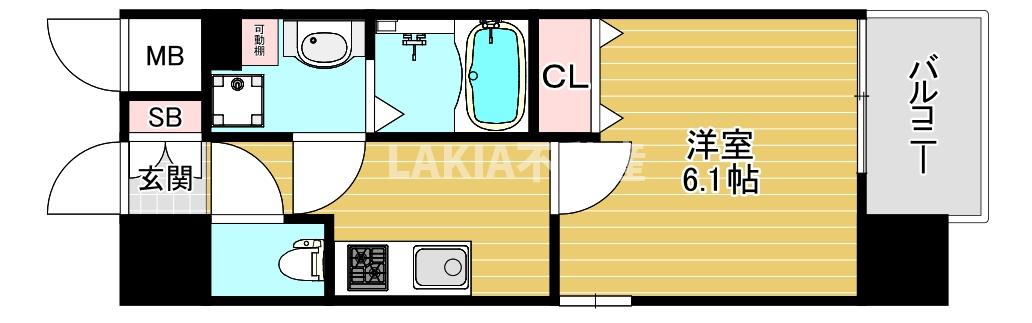 7階の間取り図