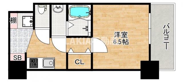 3階の間取り図