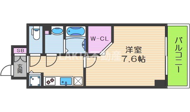 3階の間取り図