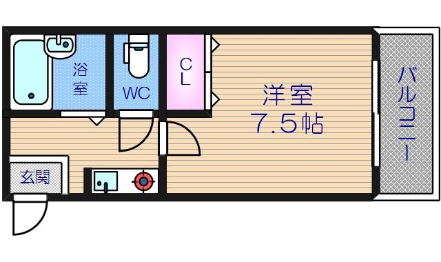 3階の間取り図