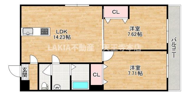 Buds8(バッツエイト)(1階 / 南東 / 2LDK)の外観 Buds8(バッツエイト)(1階 / 南東 / 2LDK)の外観