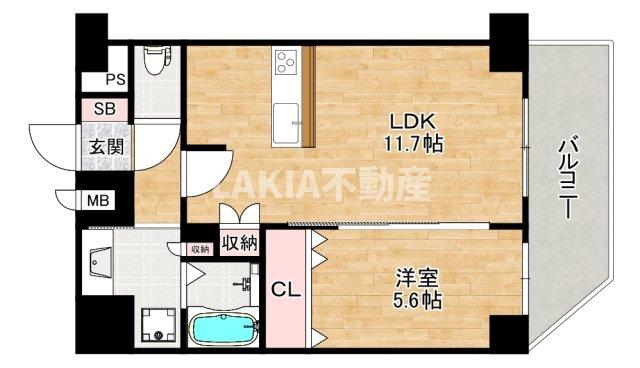 13階の間取り図