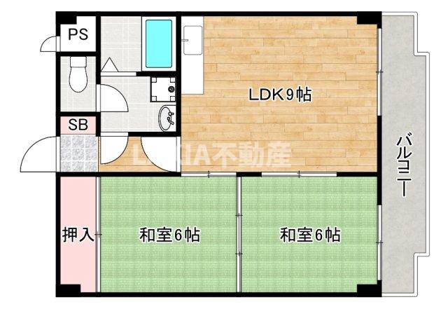 3階の間取り図