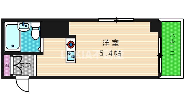 7階の間取り図