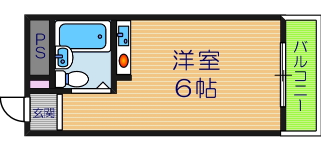 4階の間取り図