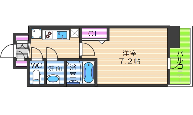 5階の間取り図