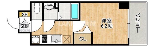 1階の間取り図