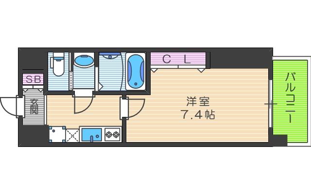 3階の間取り図
