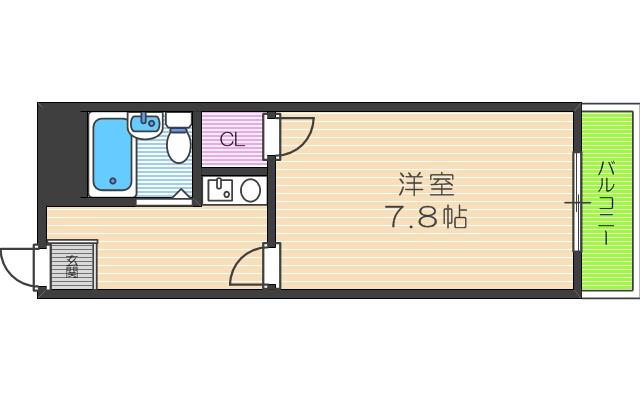3階の間取り図
