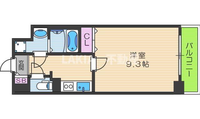 5階の間取り図