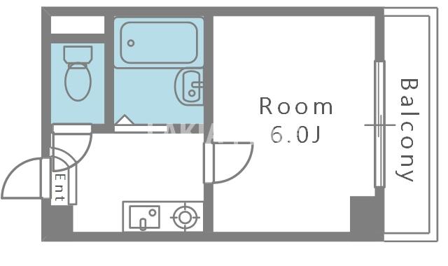 2階の間取り図
