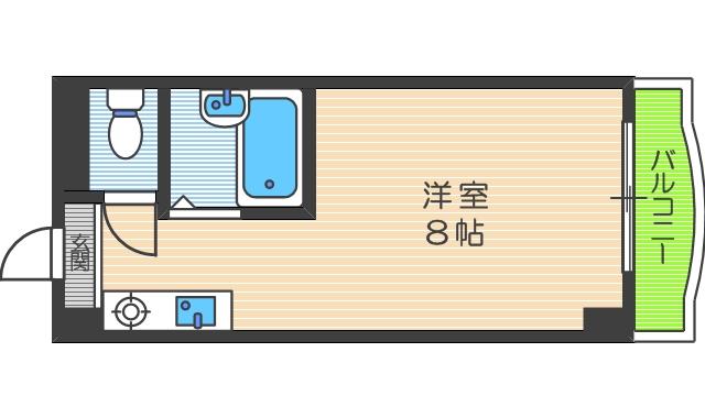 5階の間取り図