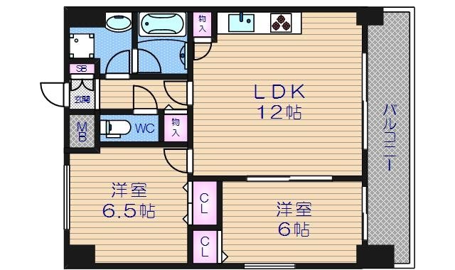 11階の間取り図