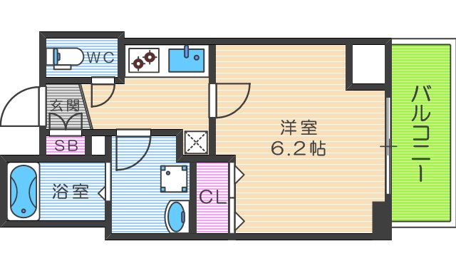 9階の間取り図