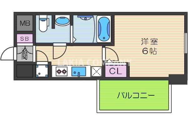 10階の間取り図