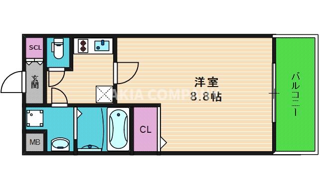 13階の間取り図