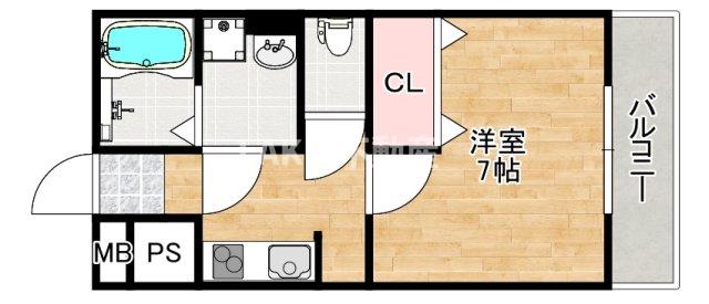 1階の間取り図