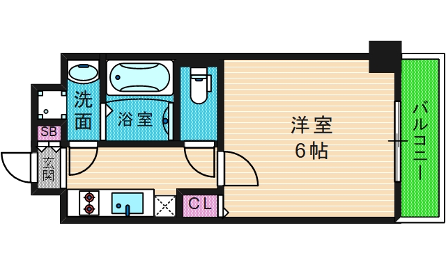 7階の間取り図