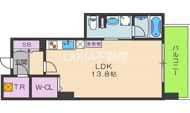 10階の間取り図