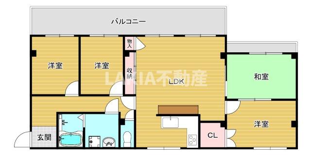 5階の間取り図