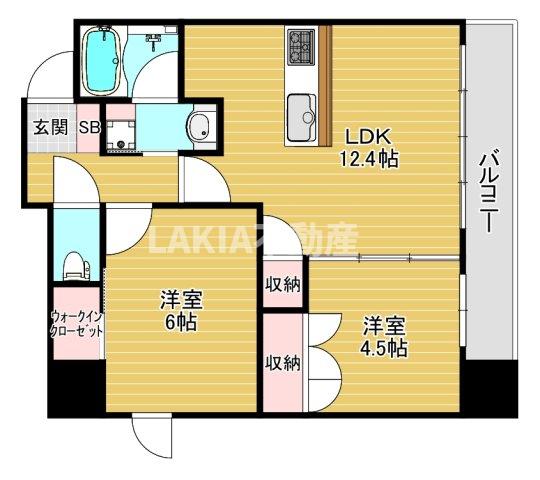 13階の間取り図