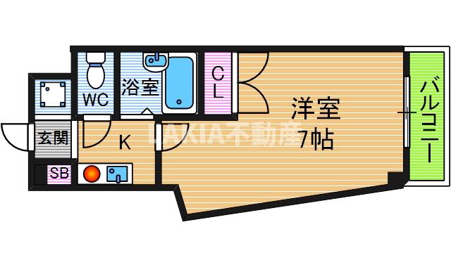 3階の間取り図