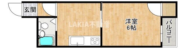 4階の間取り図