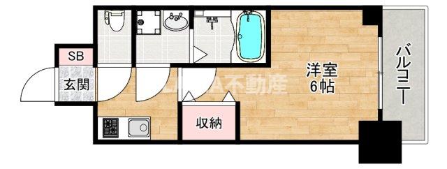3階の間取り図