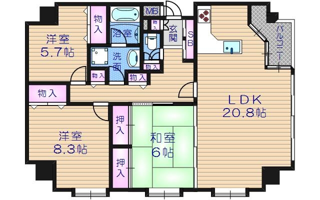 間取図