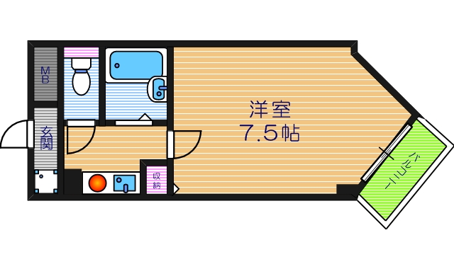 3階の間取り図