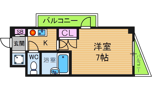 3階の間取り図