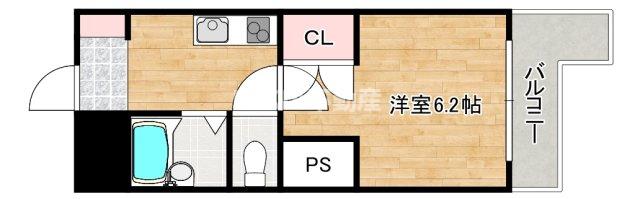 4階の間取り図